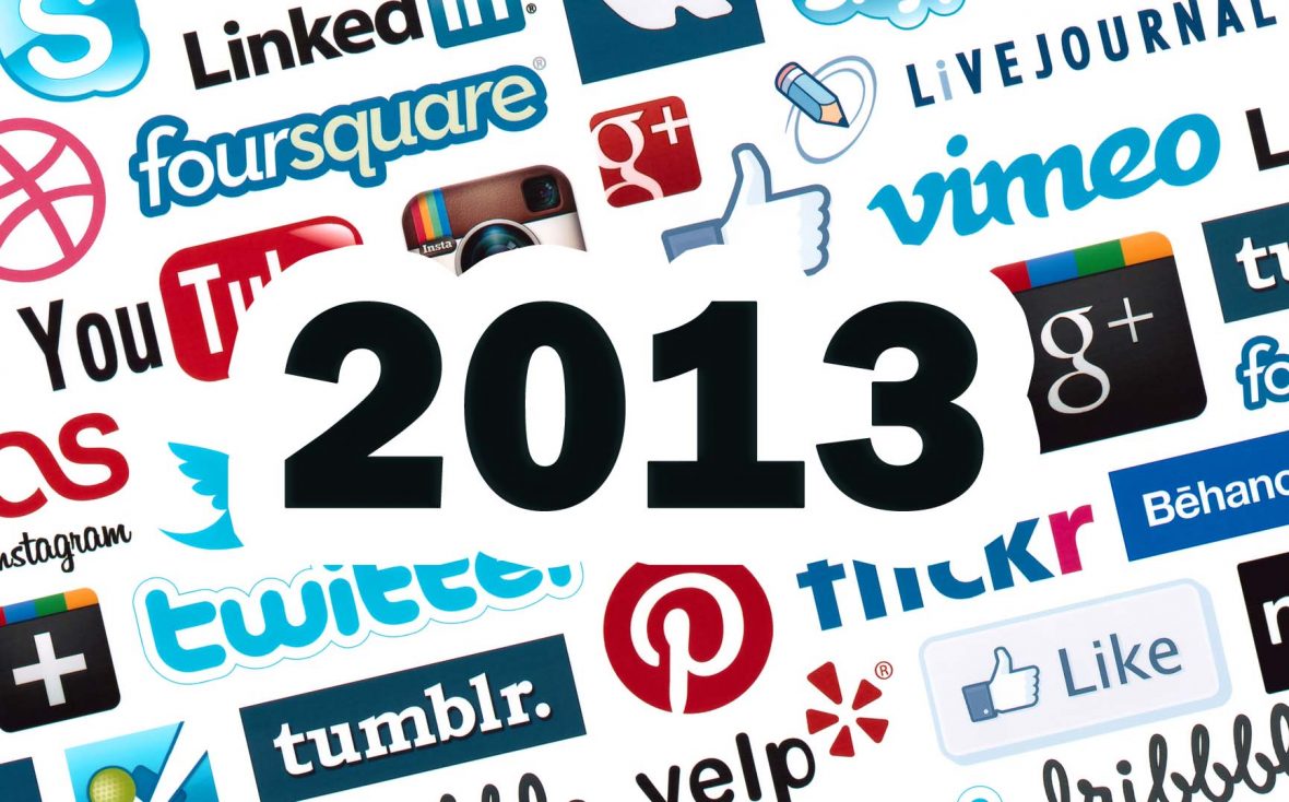 Krótkie podsumowanie roku 2013 w social media