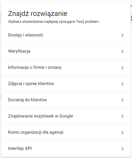 Google pomoc lokalnego seo