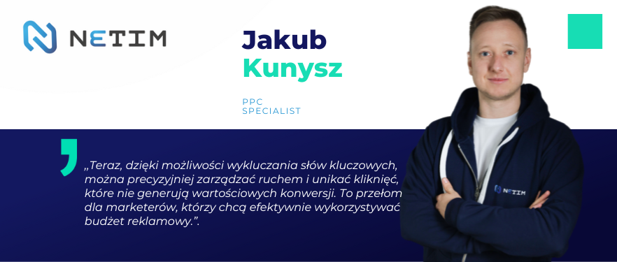 Performance Max z nową funkcją! Wykluczanie słów kluczowych w Google Ads już dostępne