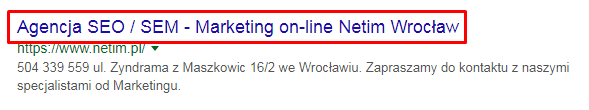 Pozycjonowanie stron internetowych