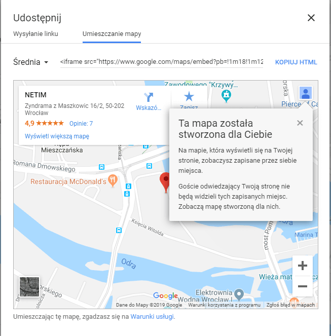 mapka Google
